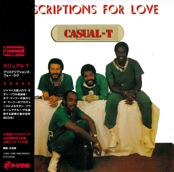 Casual-T  – Prescriptions For Love - cd paper sleeve
