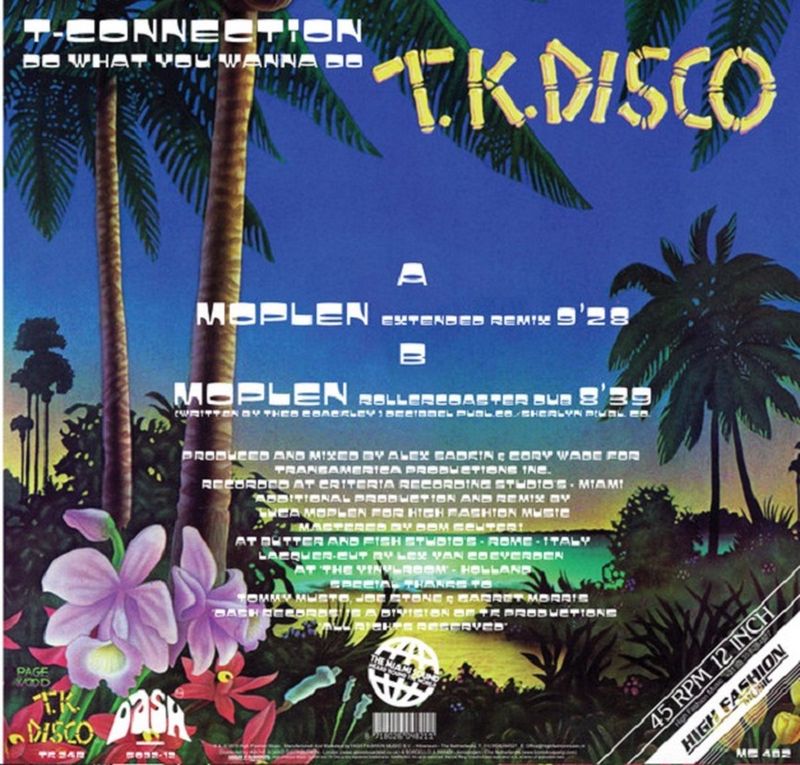 T-Connection – Do What You Wanna Do (Moplen Remixes) -12"