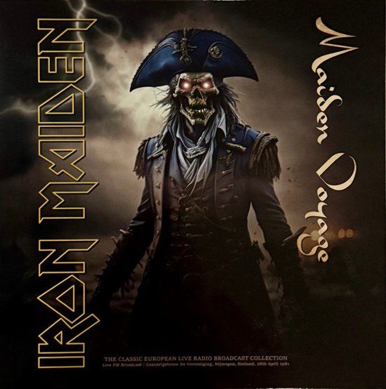Iron Maiden – Maiden Voyage - live in nijmegen 1981 - marble vinyl