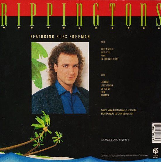 Rippingtons -Tourist In Paradise - lp