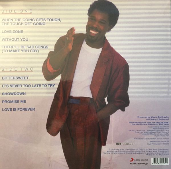 Billy Ocean - Love Zone - lp