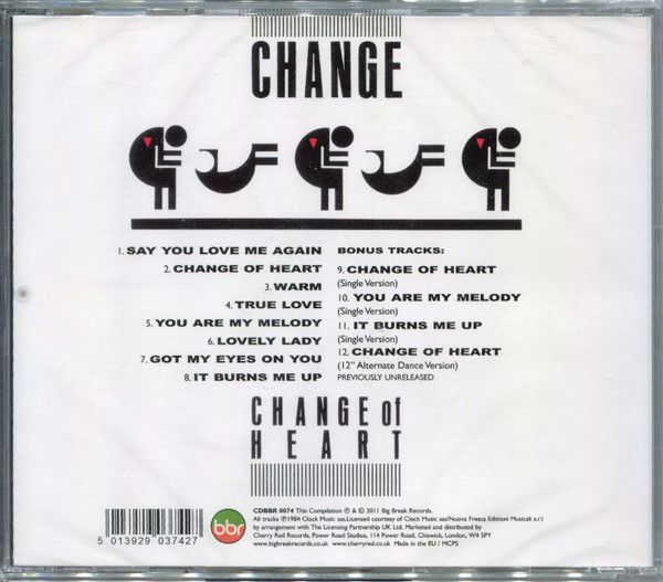 Change – Change Of Heart -cd
