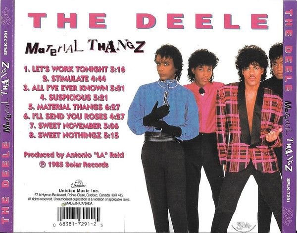 The Deele – Material Thangz  - cd