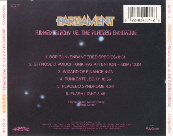 Parliament – Funkentelechy Vs. The Placebo Syndrome - cd
