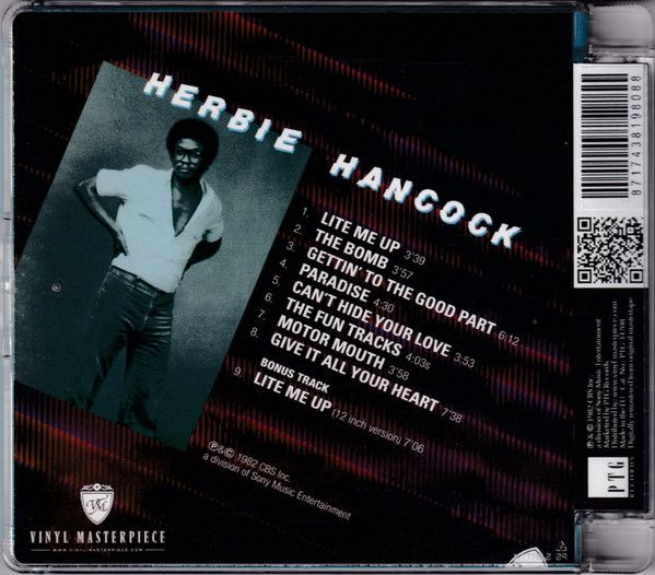 Herbie Hancock – Lite Me Up  - cd