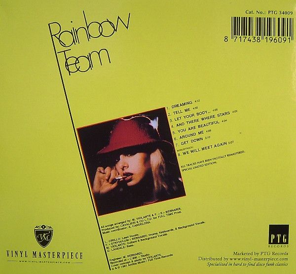 Rainbow Team – Rainbow Team - cd - Digipack