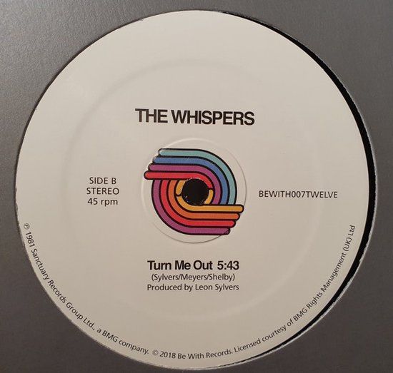 The Whispers ‎– Keep On Lovin' Me - 12"