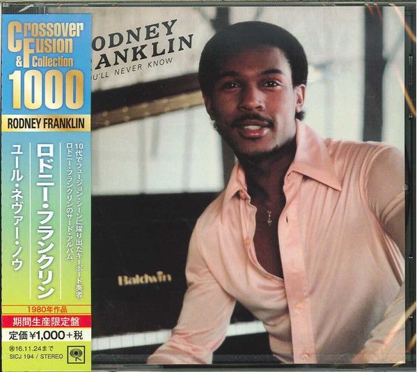 Rodney Franklin – You'll Never Know - cd