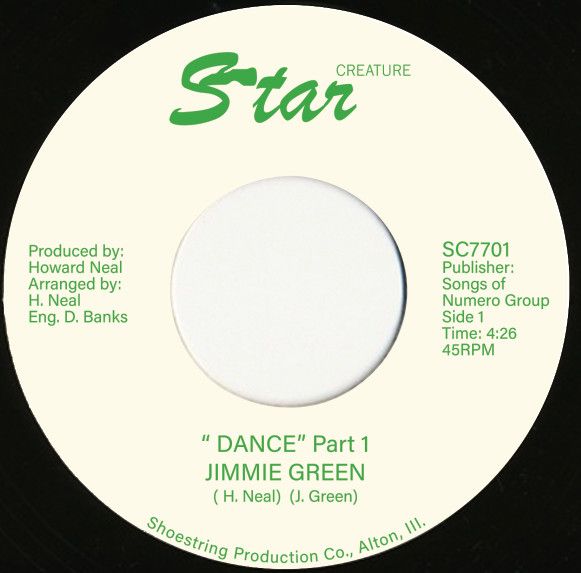 Jimmie Green ‎– Dance / Let Yourself Go - 7"