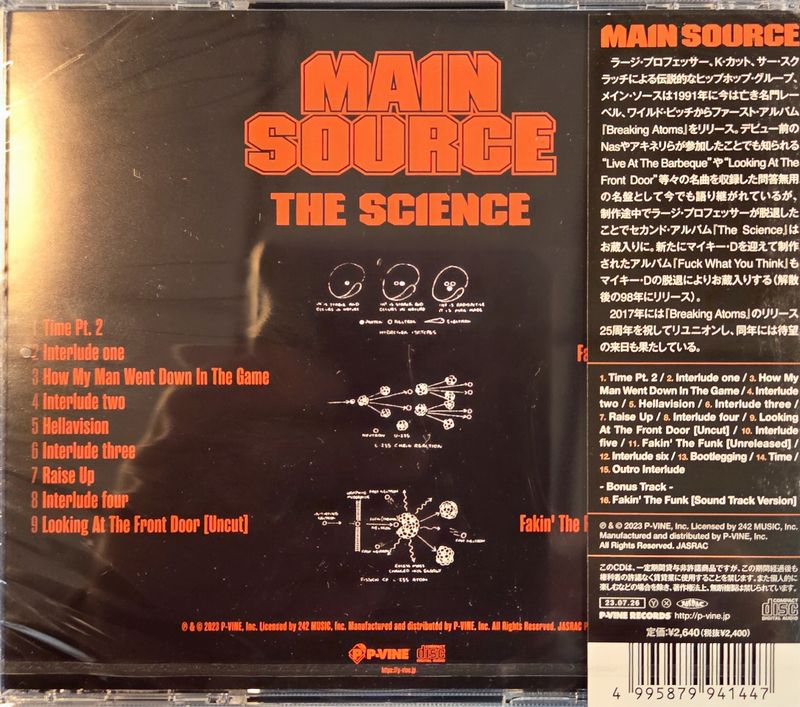 Main Source – The Science - cd