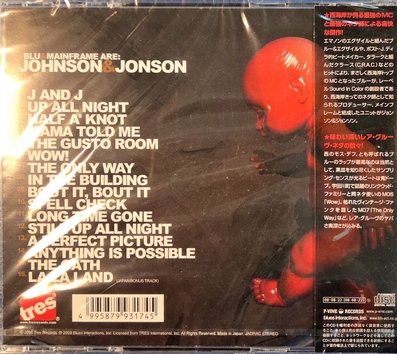 Johnson&amp;Jonson – Johnson&amp;Jonson - cd