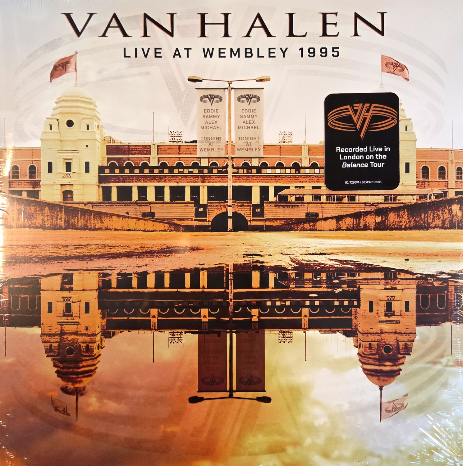 Van Halen -Live at Wembley 1995 - lp