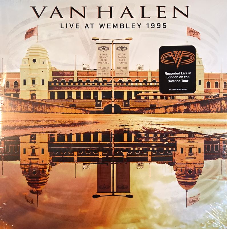 Van Halen -Live at Wembley 1995 - lp