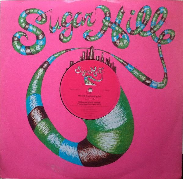 Treacherous Three Featuring Kool Moe Dee – Yes We Can-Can / Whip It - 12"