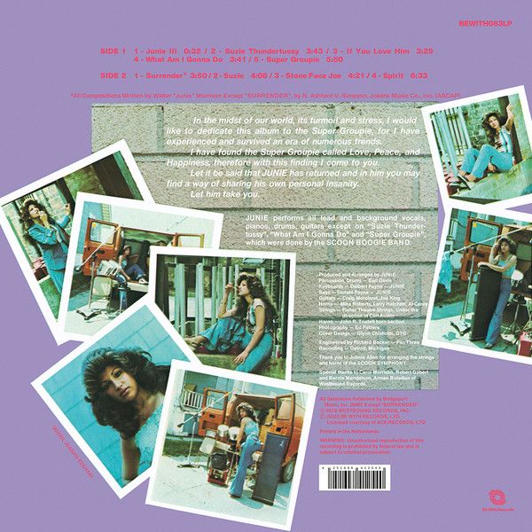 Junie– Suzie Super Groupie  - lp