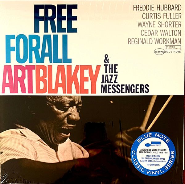 Art Blakey &amp; The Jazz Messengers – Free For All - lp