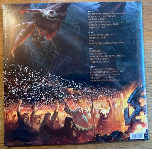 Powerwolf – Wildlive (Live At Olympiahalle) - 2 lp