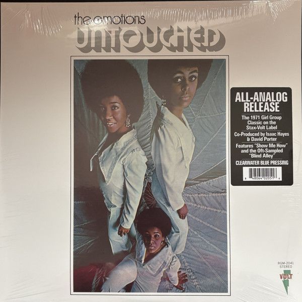 The Emotions – Untouched  - lp - Clearwater Blue