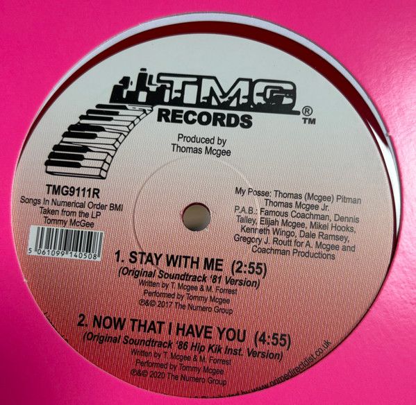 Tommy McGee – Now That I Have You -12"