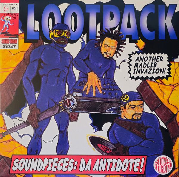 Lootpack – Soundpieces: Da Antidote! - 3 lp -Primary Colors