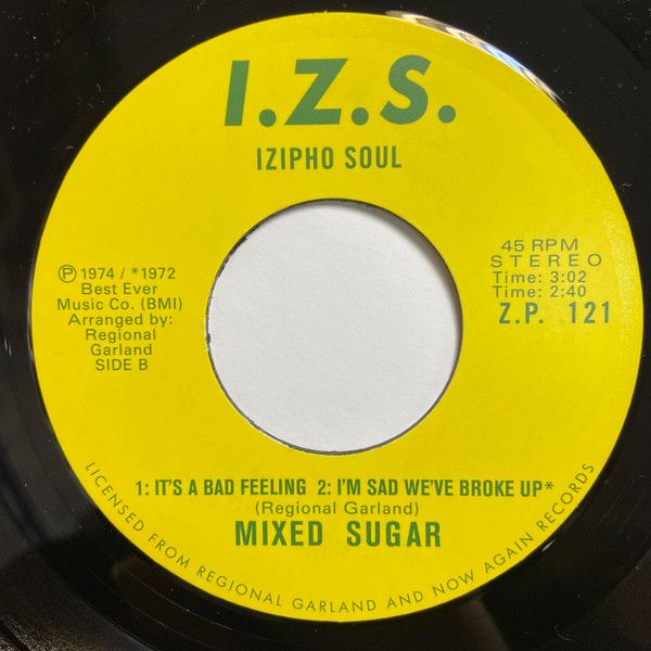 Mixed Sugar – Gangster Girl - 7"