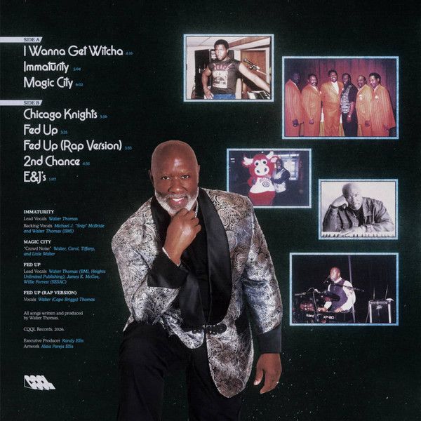 Walter Thomas  – Chicago Knights (A Retrospective Of Songs By Walter Thomas) - lp