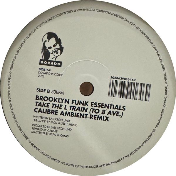 Brooklyn Funk Essentials – Take The L Train (To 8th Ave.) (Calibre Remixes) - 12"