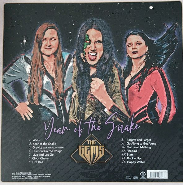 The Gems  – Year Of The Snake  - lp