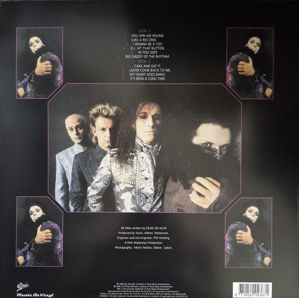 Dead Or Alive – Youthquake - lp
