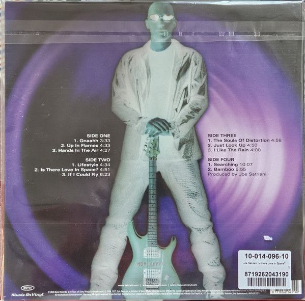 Joe Satriani – Is There Love In Space? - 2lp white vinyl