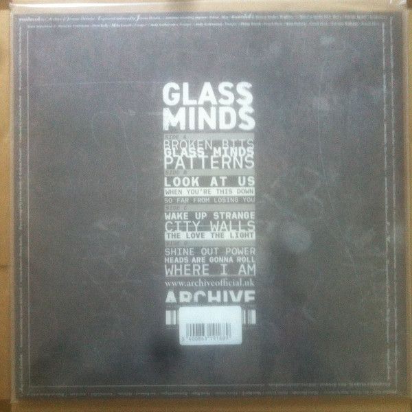 Archive – Glass Minds  - 2lp
