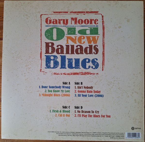 Gary Moore – Old New Ballads Blues - 2 lp