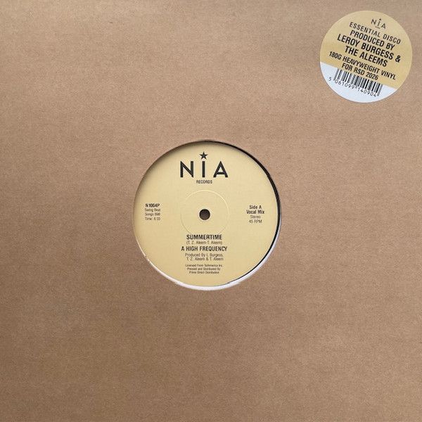 A High Frequency – Summertime- 12 "