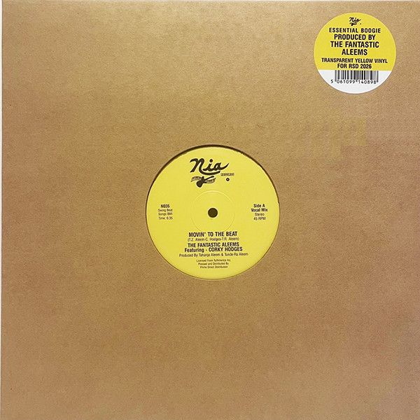 The Fantastic Aleems Featuring Corky Hodges – Movin' To The Beat - 12"