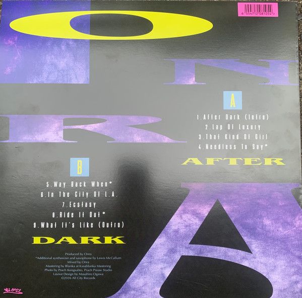 Onra – After Dark - lp