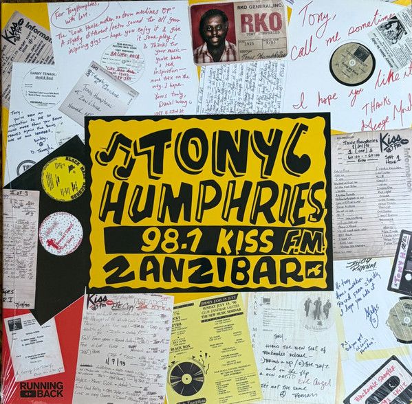 Tony Humphries – Running Back Mastermix: The Kiss FM Zanzibar Years (Part One)  - 3 lp