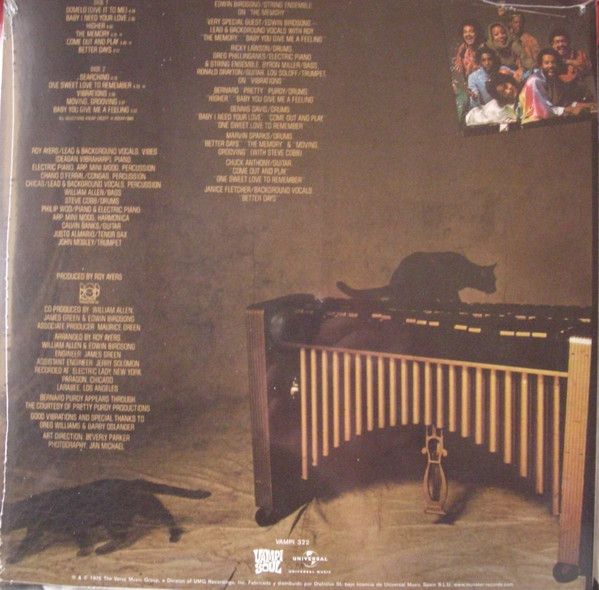 Roy Ayers Ubiquity – Vibrations  - lp
