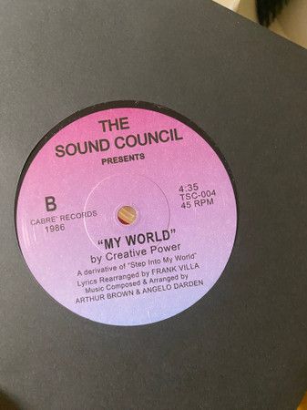 Creative Power – Special Love / My World  - 7"