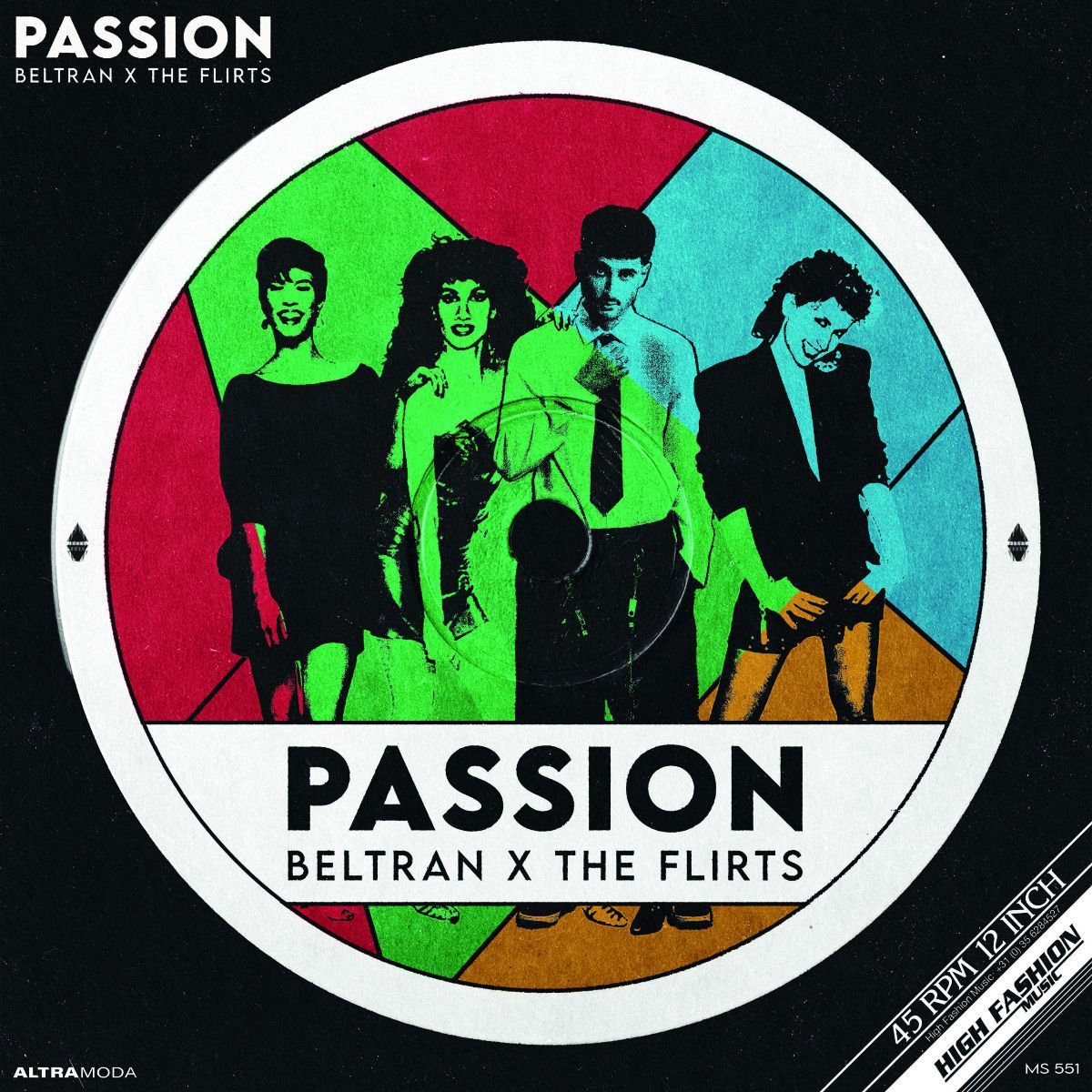 BELTRAN X THE FLIRTS - PASSION (R U SATISFIED) 12"