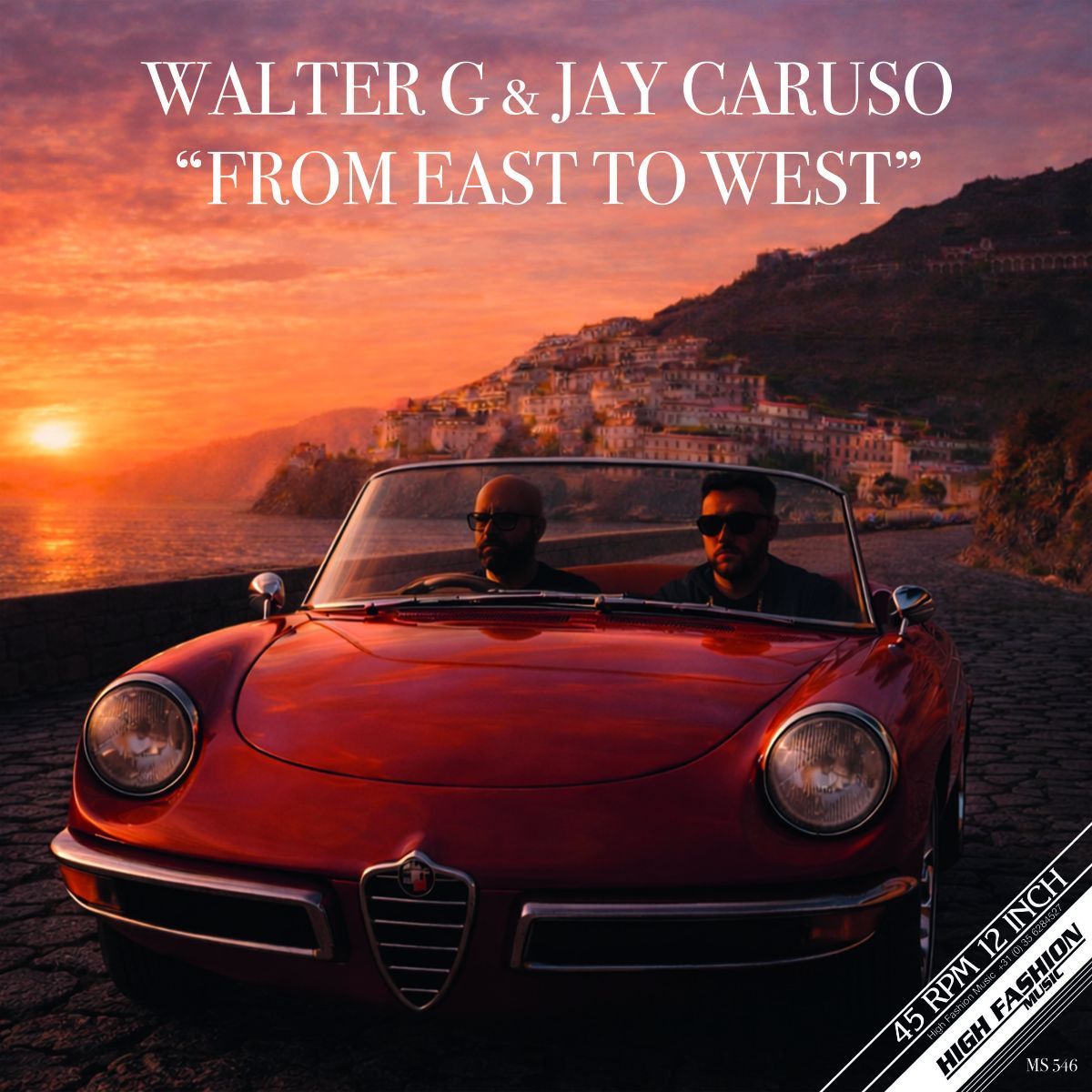 WALTER G &amp; JAY CARUSO - FROM EAST TO WEST 12"