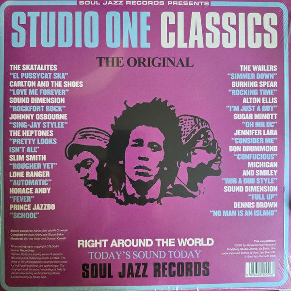 Various Artists - Soul Jazz Records Presents Studio One Classics (2 LP) (Coloured Vinyl)