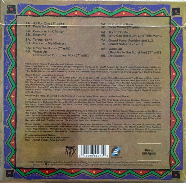 Brand Nubian - One For All - (8 7" Single)