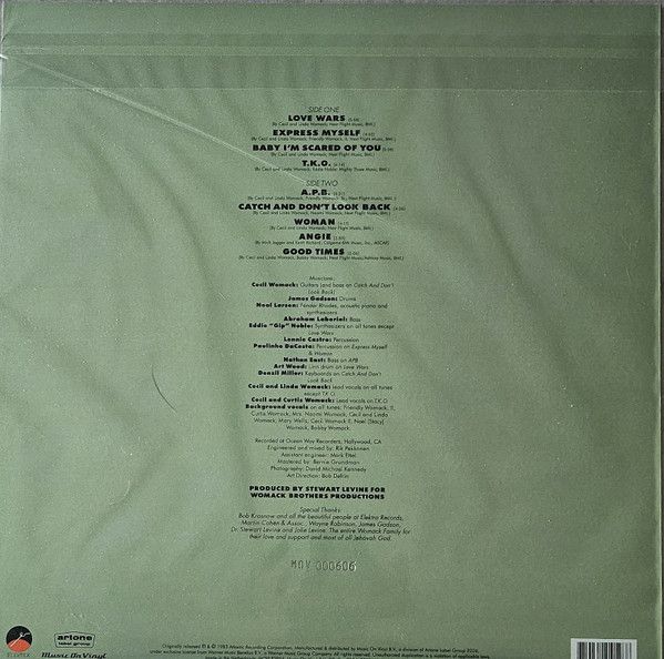 Womack &amp; Womack - Love Wars (LP) (Coloured Vinyl) (Limited Edition)