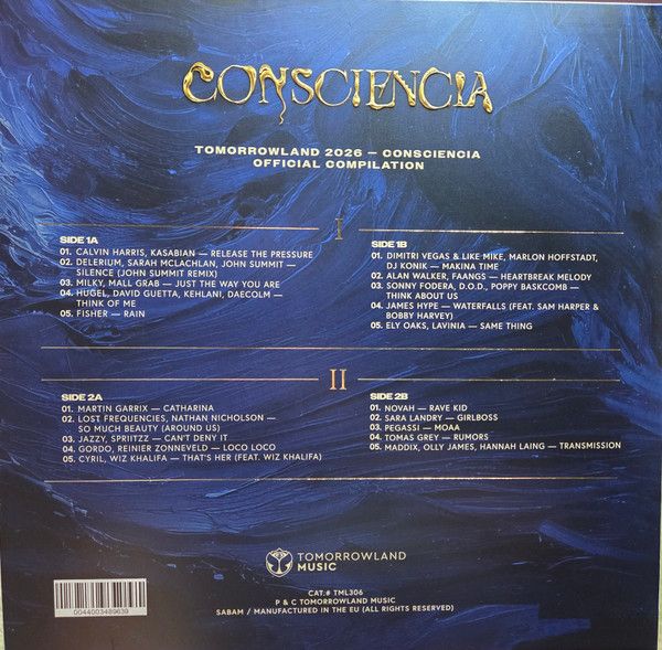 Various Artists - Tomorrowland 2026: Consciencia (2 LP)