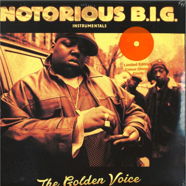 Notorious B.I.G. - The Golden Voice (Instrumentals) (2 LP) (Coloured Vinyl)