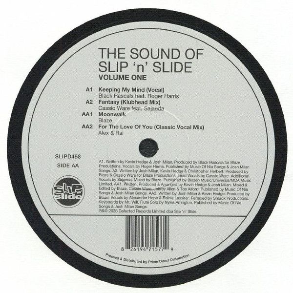 Various – The Sound Of Slip 'N' Slide (Volume One)  - 12"