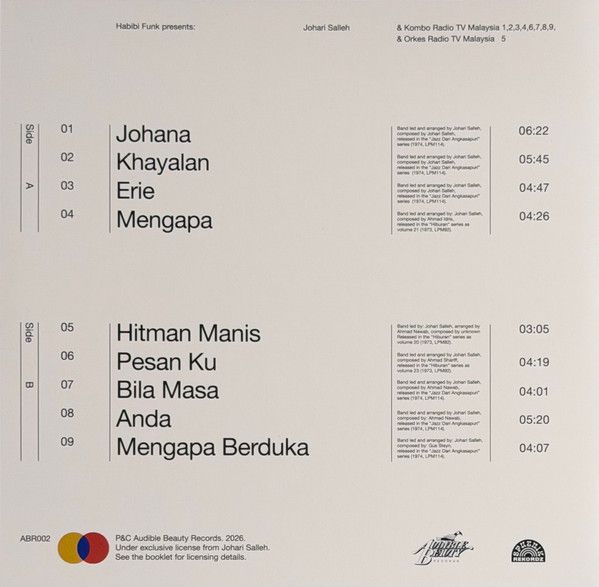 Johari Salleh – Jazz Dari Angkasapuri  - lp