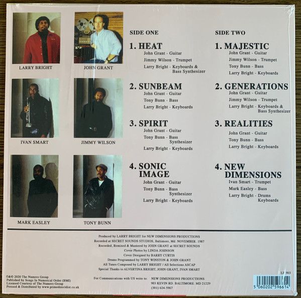 Larry Bright – New Dimensions - lp