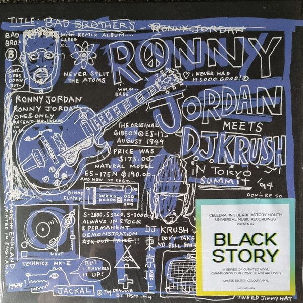 Ronny Jordan Meets DJ Krush - Bad Brothers (LP) (Coloured Vinyl)