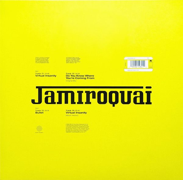 Jamiroquai - Virtual Insanity (12" Single) (Coloured Vinyl)